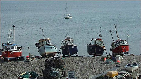Boats at Beer