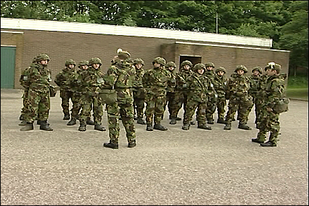 Briefing recruits