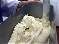 Hmmm... ice cream!