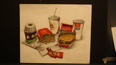 Still life crayon...