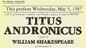 Theatre Poster