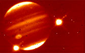 Shoemaker-Levy 9 hits Jupiter