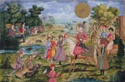 Royal Hunt, from Isfahan, Iran