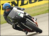 Jon on his bike