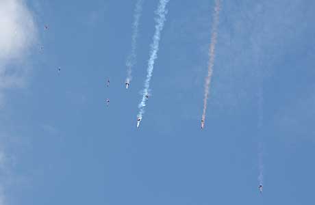 The RAF Falcons.