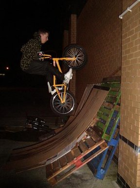 Ross doing a fakey