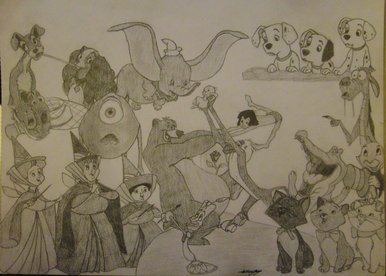 Disney Collage