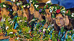 Flower dance girls