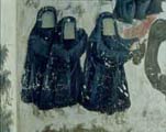 Women in veils, costume worn by those of the Shiite faith in Persia during the Safavid era (1502-1736)
