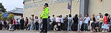 Queues at the Big Brother House