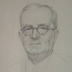 Dr H Elwin Harris in 1954 from a pencil sketch by a patient - John Whitlock Dr H Elwin Harris in 1954 from a pencil sketch by a patient - John Whitlock