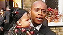 Linvall (Fraser James) and Tia (Imogen Knight)