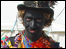 A member of Shropshire Bedlams morris dance team at Shrewsbury Folk Festival