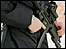 Armed police officer