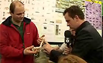 Scott meets the class pets