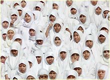 Some muslim women.