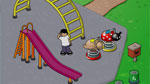 Trafferth yn y Parc
