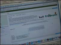 Freecycle web page
