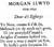 Rhan o gywydd Morgan Llwyd
