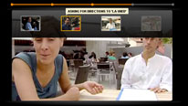 Episode with orange bar open