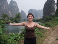 Rachael in China