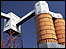 Orange towers at Avonmouth - pic Mike Gove