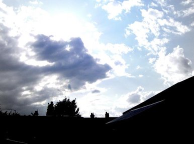 Cloudy Blue Sky