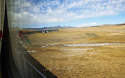 View from the train window