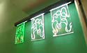 Green-light artwork