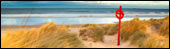 Bamburgh beach by Nick Cockman