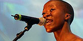 Rokia Traore at the ceremony