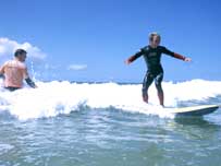 Learning to surf