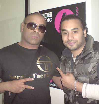 Ameet with Hunterz
