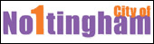 No1tingham car sticker