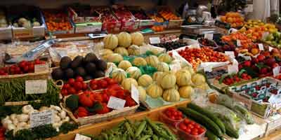 Greengrocer's shop