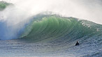 Porth Ceriad beach by Grumpy Old Surfer