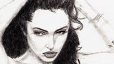 Sketch of Angelina... Sketch of Angelina...