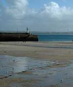 beach and pier