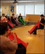 Chair aerobics 