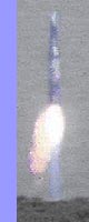 Blue Streak rocket takes off