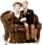 elderly couple