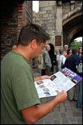Starting the York science trail