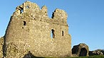 Ogmore Castle on South East Wales