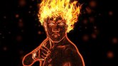 I set on fire...