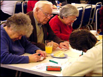 Bingo players