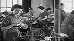 Women working in munitions factory