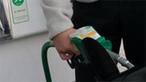 Filling a car at a fuel station