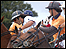 Men playing polo
