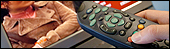 Someone using interactive television