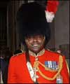 Guard from the procession 